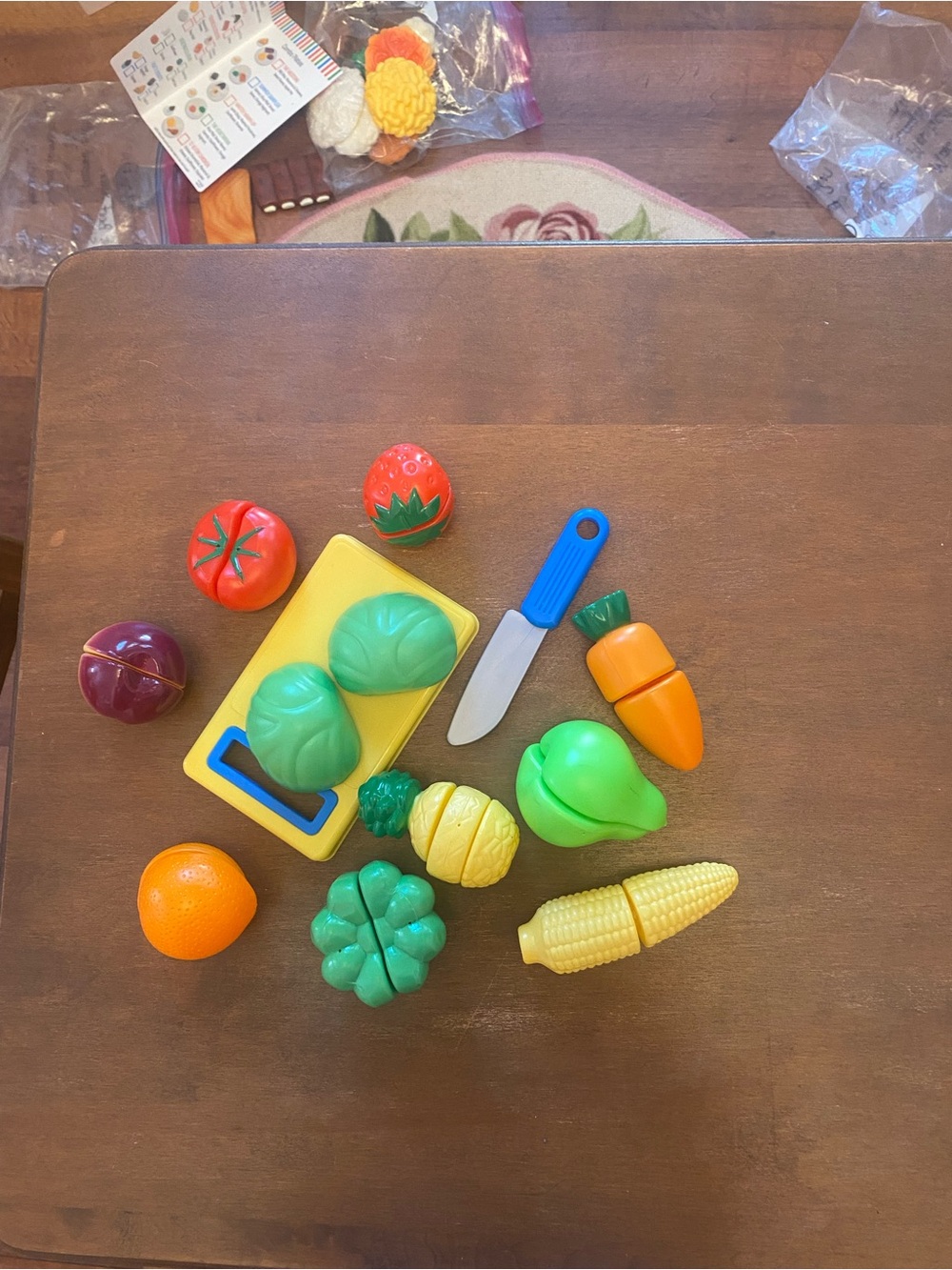 Toddler’s Slice and Dice Fruits and Veggies
